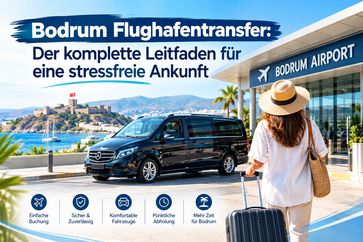 Bodrum Flughafentransfer: Der komplette Leitfaden für eine stressfreie Ankunft